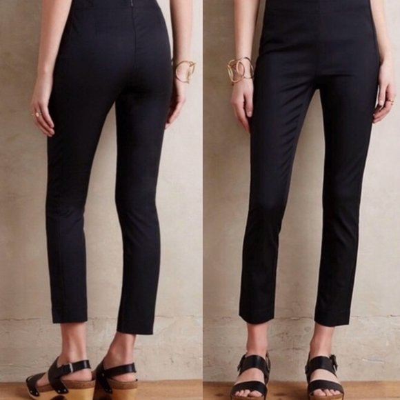 Anthropologie Pants - Anthro Essential Skinny Black Ankle Pants